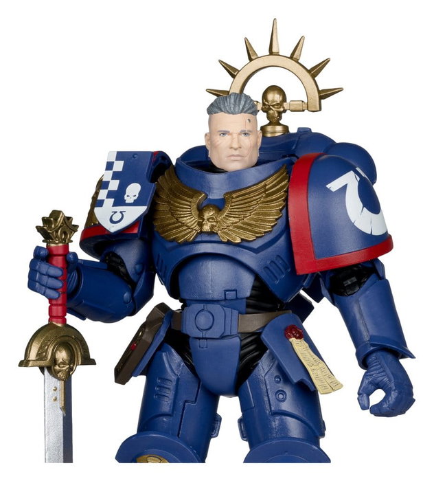 McFarlane Toys Warhammer 40,000 Total War 3rd Company Lieutenant (Ultramarines) 18 cm