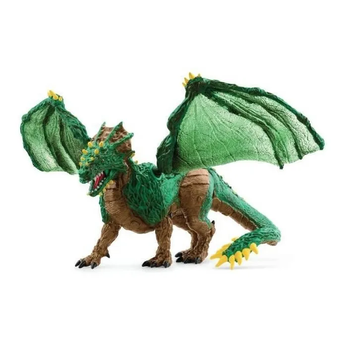 Schleich 70791 - Figurine Eldrador Creatures, Dragon de la jungle, pour enfants de 7 ans et plus, 19 x 22 x 13 cm