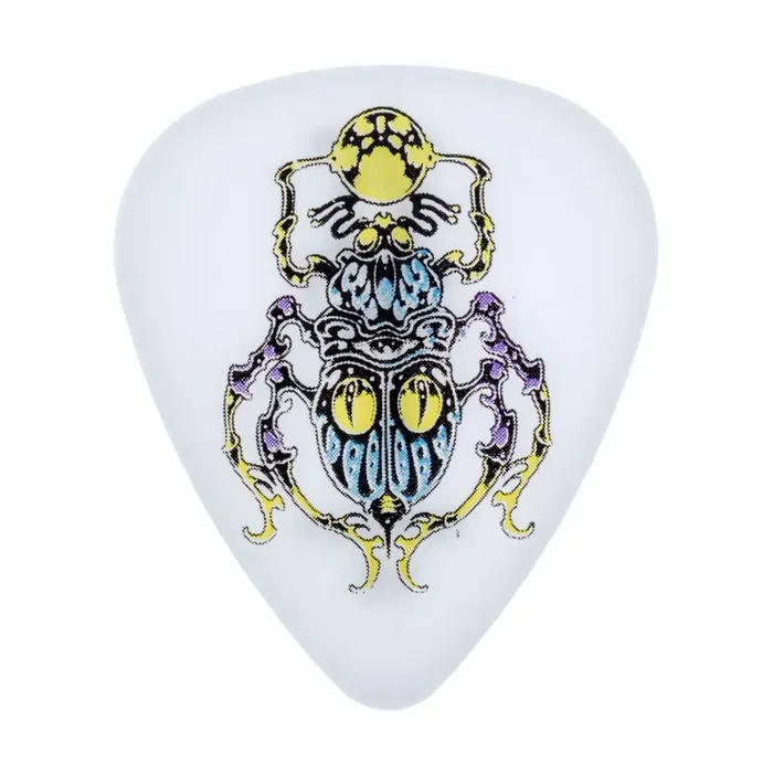 DUNLOP Pack de 36 Médiators Graphic Artist Frank Kozik Blackline II Scarabée - 1.00 mm DUNLOP Pack de 36 Médiators Graphic Artist Frank Kozik Blackline II Scarabée - 1.00 mm