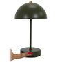 Home Deco Factory Lampe de table rechargeable verte