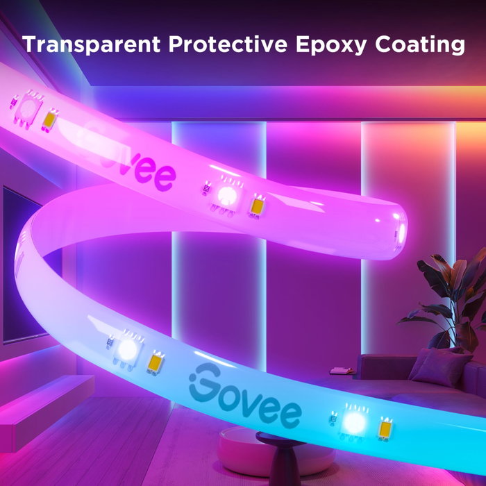 Govee Ruban LED RGBICW 10m compatible Matter