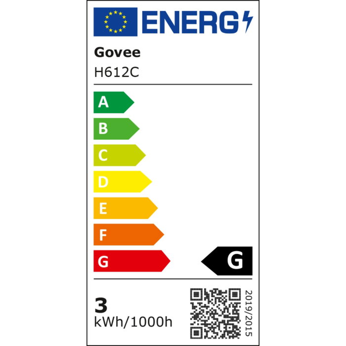 Govee Ruban LED RGBICW 10m compatible Matter