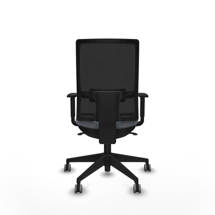 PIQUERAS Y CRESPO Chaise de bureau Horna, mécanisme synchro, gris