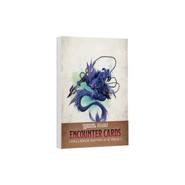 Dungeons & Dragons RPG cartes de rencontre Challenge Rating 0-6: Pack 1 *ANGLAIS*