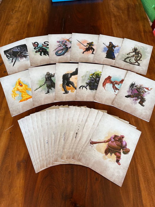 Dungeons & Dragons RPG cartes de rencontre Challenge Rating 0-6: Pack 1 *ANGLAIS*