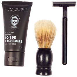 Cosmetic Club Kit de rasage pour homme 3 pièces