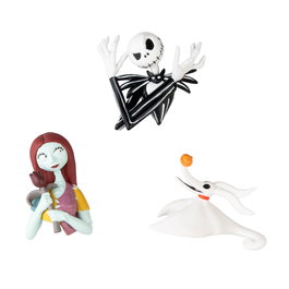 Grupo Erik Disney L'Étrange Noël de Monsieur Jack Set de 3 Aimants 5 cm