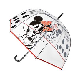 Cerdá Poe Parasol Manual Adulte Minnie 60 cm - Modèle Black - Pour Âge 3 Ans et Plus