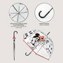 Cerdá Poe Parasol Manual Adulte Minnie 60 cm - Modèle Black - Pour Âge 3 Ans et Plus