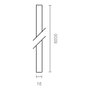 Edm Pr26 Ruban de store blanc 18 mm x 6 m polypropylène