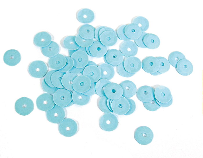Innspiro Paillettes opaques bleues 7mm 500g