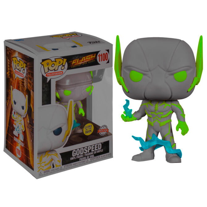 FUNKO Figura POP DC Comics The Flash Godspeed Glow in the Dark Exclusive FUNKO Figura POP DC Comics The Flash Godspeed Glow in the Dark Exclusive
