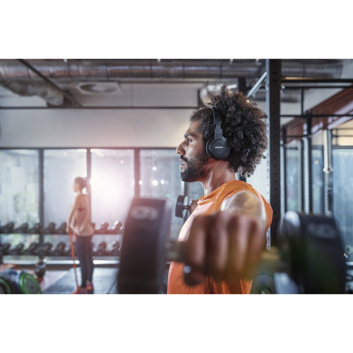 Casque Écouteurs Pliables avec Bluetooth Philips TAA4216BK/00 Noir