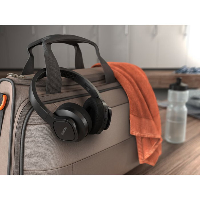 Casque Écouteurs Pliables avec Bluetooth Philips TAA4216BK/00 Noir