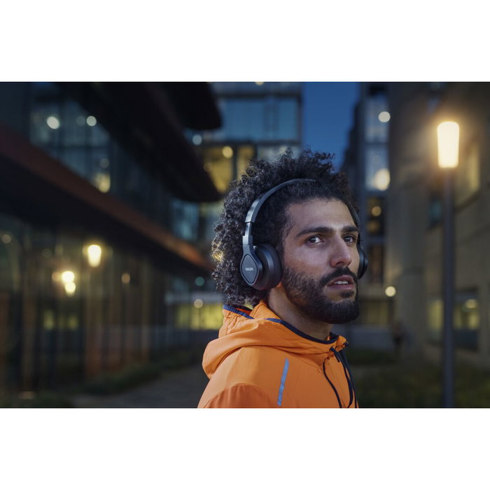 Casque Écouteurs Pliables avec Bluetooth Philips TAA4216BK/00 Noir