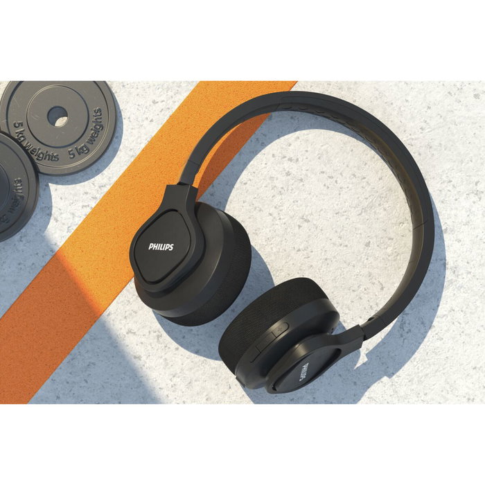 Casque Écouteurs Pliables avec Bluetooth Philips TAA4216BK/00 Noir