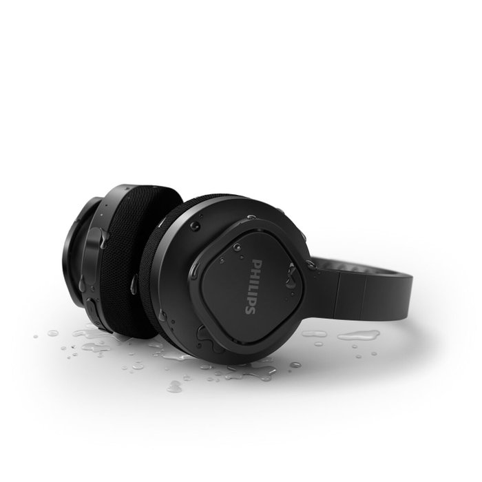 Casque Écouteurs Pliables avec Bluetooth Philips TAA4216BK/00 Noir