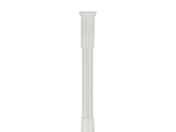 BERILO Barre de rideau de douche télescopique Blanche 140-260 cm BERILO Barre de rideau de douche télescopique Blanche 140-260 cm