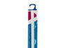 BERILO Barre de rideau de douche télescopique Blanche 140-260 cm