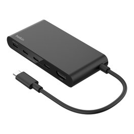 Belkin CONNECT Hub USB-C 5 ports avec HDMI 4K AVC021hqBK