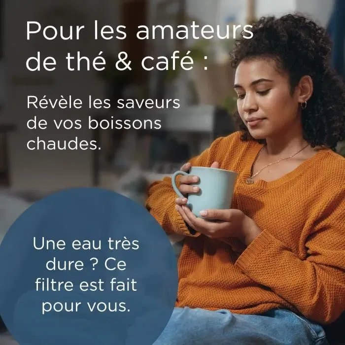 Brita MAXTRA PRO Expert Cartouche Filtre Anti-Tartre - Pack de 4 - Jusqu'à 600L d'Eau Filtrée - Pour Thé et Café