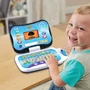VTech Ordinateur éducatif ORDI GENIUS PRO Noir - Pour enfants 3-7 ans, avec écran LCD, souris, clavier abécédaire et 20 activités - Version française