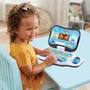 VTech Ordinateur éducatif ORDI GENIUS PRO Noir - Pour enfants 3-7 ans, avec écran LCD, souris, clavier abécédaire et 20 activités - Version française
