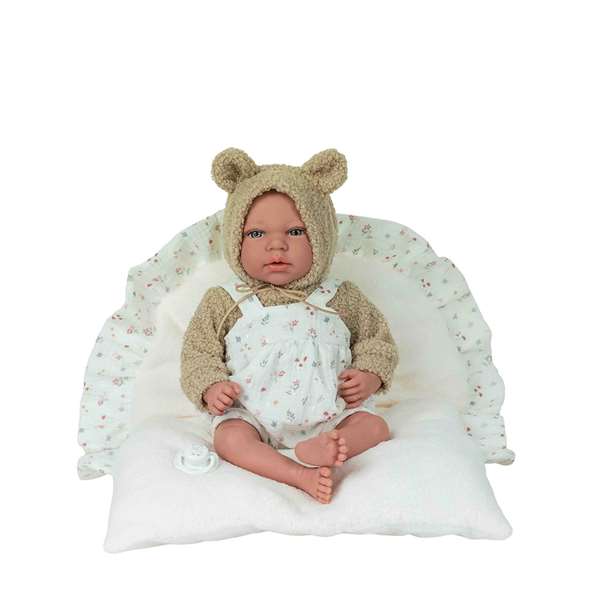 Muñecas Arias Muñeca Elegance Andie, Poupée de 40 cm, Beige avec Coussin, Poupée Poids - 3 ans et plus Muñecas Arias Muñeca Elegance Andie, Poupée de 40 cm, Beige avec Coussin, Poupée Poids - 3 ans et plus