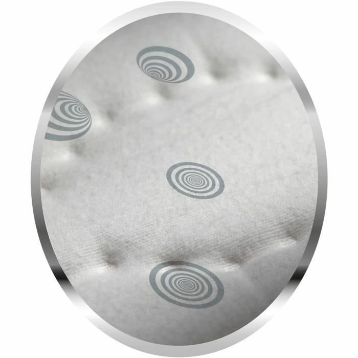 Imetec Surmatelas Chauffant Adapto 1 Place, 150x80cm, Blanc et Gris