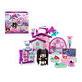 Famosa Pinypon Academia Terrific PNY54000 - Figurine Pinypon professeur exclusive, 3 monstres, accessoires et décorations phosphorescentes, +4 ans