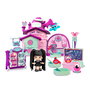 Famosa Pinypon Academia Terrific PNY54000 - Figurine Pinypon professeur exclusive, 3 monstres, accessoires et décorations phosphorescentes, +4 ans
