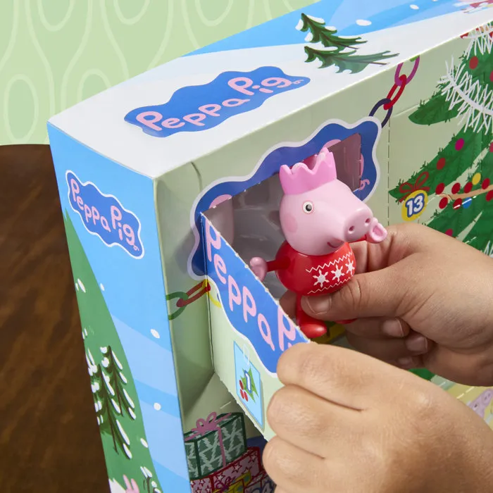 Hasbro Peppa Pig Calendrier de l'Avent de Peppa et Evie