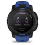 Garmin Instinct 3 - Montre GPS connectée robuste - Écran AMOLED 1.2 pouces - 45 mm - Noir/bleu - Série Tropical Pulse (Édition limitée)