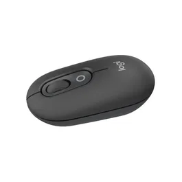 Logitech - Pop Mouse - Souris sans fil graphite - Connexion Bluetooth, jusqu'à 3 appareils, technologie FLOW, 1200 dpi