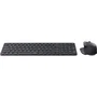 Rapoo 9760M Ensemble Clavier et Souris Sans Fil Ultra-Slim Multimode - Gris Foncé