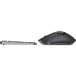 Rapoo 9760M Ensemble Clavier et Souris Sans Fil Ultra-Slim Multimode - Gris Foncé