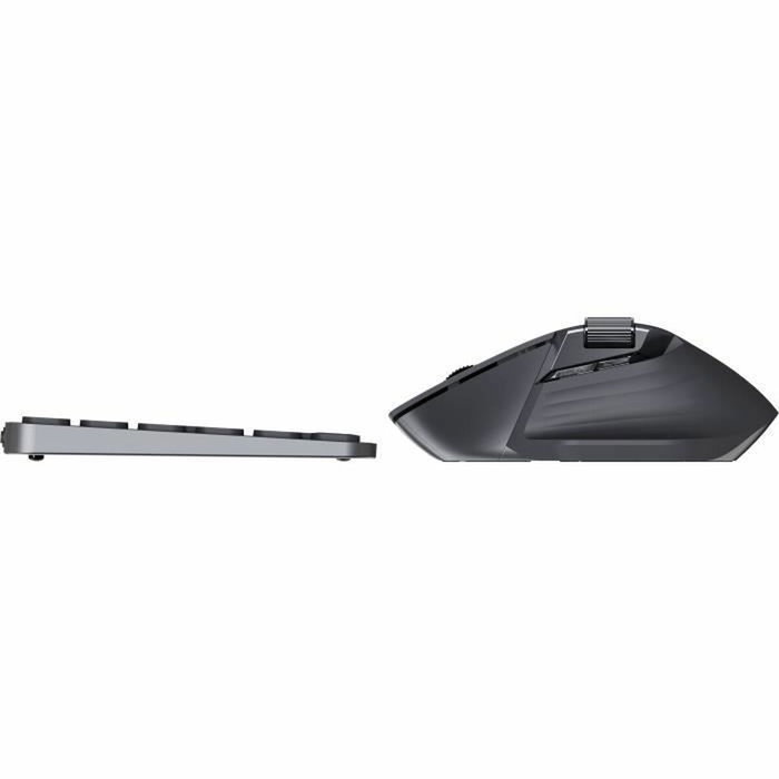 Rapoo 9760M Ensemble Clavier-Souris Sans-fil Ultra-Slim Gris Foncé AZERTY