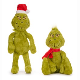 PLAY BY PLAY Peluche Le Grinch 40 cm - Peluche Le Grinch (Peluche méchant doux de 40 cm)