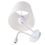 Neya Applique murale Lumina E27 avec liseuse LED 3 W