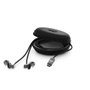 Energy Sistem Metallized Type C - Écouteurs Intra-auriculaires Filaire USB-C avec Microphone et Contrôle, Aluminium et Plastique Recyclé, Noir/Gris