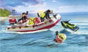 Playmobil Bateau de pompier et scooter des mers 71464 Action Heroes