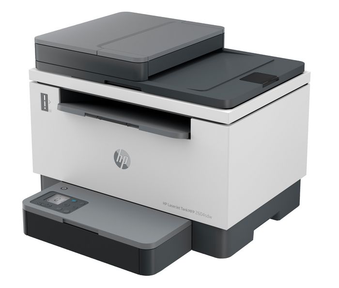 HP LaserJet Tank MFP 2604sdw - Imprimante multifonction laser avec réservoir de toner, impression recto-verso, scan vers PDF/e-mail, 22 ppm, sans fil et Ethernet