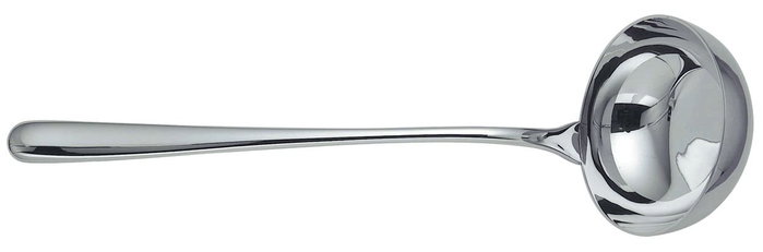 Alessi Caccia Cuillère à servir en acier inoxydable 18/10 Alessi Caccia Cuillère à servir en acier inoxydable 18/10