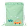 Sac à dos serré par des ficelles Safta Coches Vert 26 x 34 x 1 cm