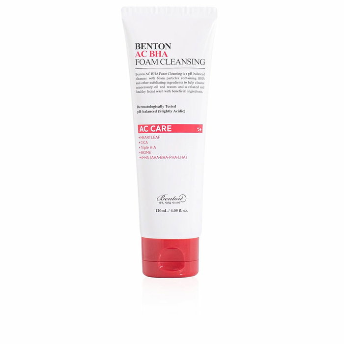 Benton AC BHA Mousse Nettoyante 120 g Benton AC BHA Mousse Nettoyante 120 g