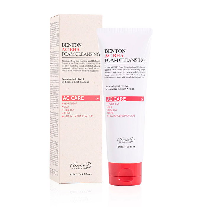 Benton Mousse Nettoyante AC BHA 120g