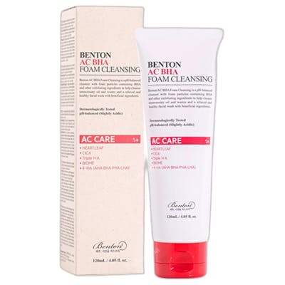 Benton AC BHA Mousse Nettoyante 120 g Benton AC BHA Mousse Nettoyante 120 g
