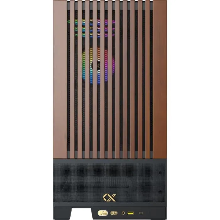 Xigmatek Endorphin WD - Boîtier PC Gamer Moyen Tour Noir - Format E-ATX - Ventilateurs 4x120mm LED A-RGB - USB-C/USB 3.0 - Façade Mesh en Bois Xigmatek Endorphin WD - Boîtier PC Gamer Moyen Tour Noir - Format E-ATX - Ventilateurs 4x120mm LED A-RGB - USB-C/USB 3.0 - Façade Mesh en Bois