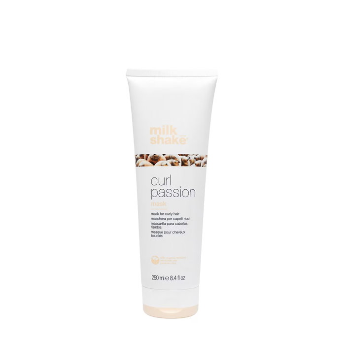 Milk Shake Passion Curl - Masque crème traitant hydratant pour cheveux - Après-shampooing - 250 ml Milk Shake Passion Curl - Masque crème traitant hydratant pour cheveux - Après-shampooing - 250 ml