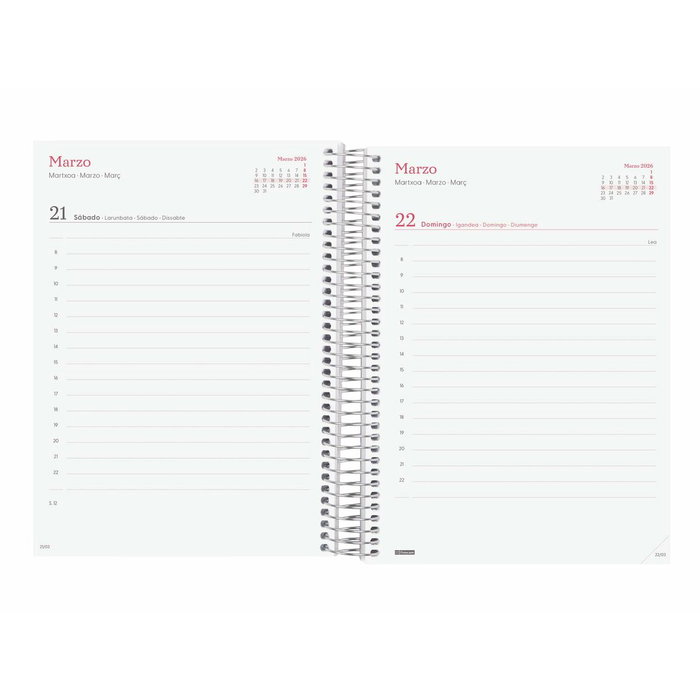 Agenda Finocam DESIGN COLLECTION Imposible A5 15,5 x 21,2 cm 2026